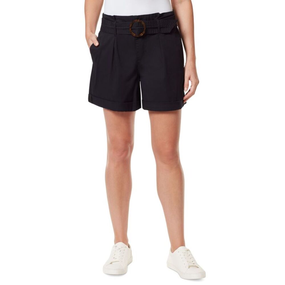 Gloria Vanderbilt Women's 5" Vacation Pleated Cuffed Shorts